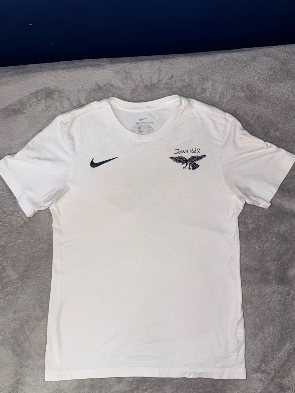 Mens Nike 2020 Tokyo Olympic Team USA Graphic Tee with embroidered Logos